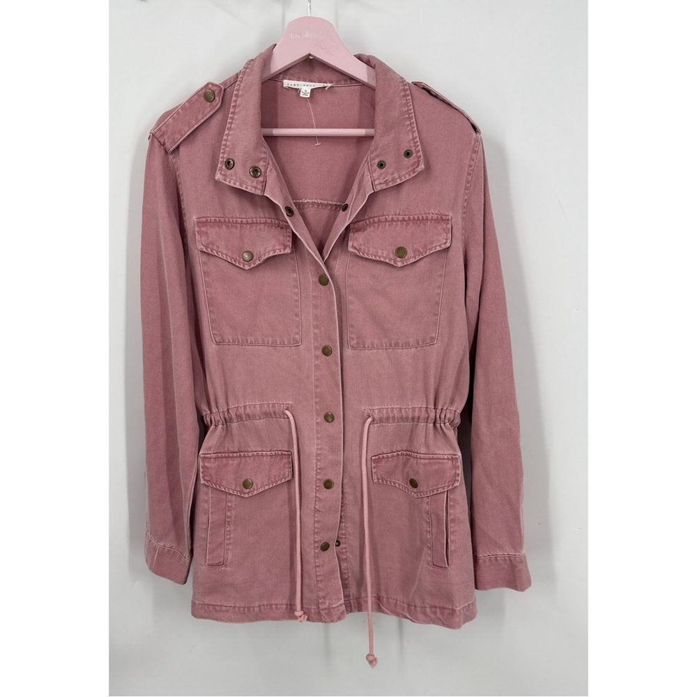 Jane + Delancey  Women's Pink Utility Jacket M